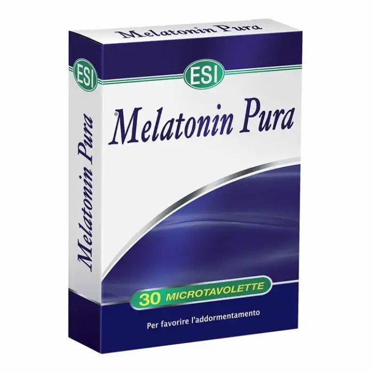 Esi Melatonin Pura Integratore per il Sonno con 1 Mg di Melatonina 30 Microtavolette - ESI