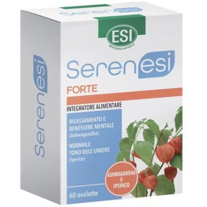 Serenesi Forte Integratore per Benessere Mentale con Iperico e Ashwagandha 60 Ovalette - ESI