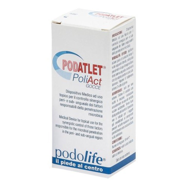 Podatlet PoliAct Gocce Soluzione Ungueale per Onicomicosi 15 ml - Epitech Group S.p.A.