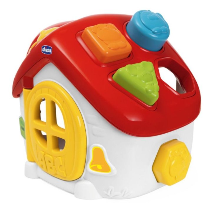 Chicco Gioco Casetta ABC Centro Attività Bilingue con Forme e Luci 19.2 x 15.1 x 16.8 cm - CHICCO Chicco Gioco Casetta ABC Centro Attività Bilingue con Forme e Luci 19.2 x 15.1 x 16.8 cm - CHICCO