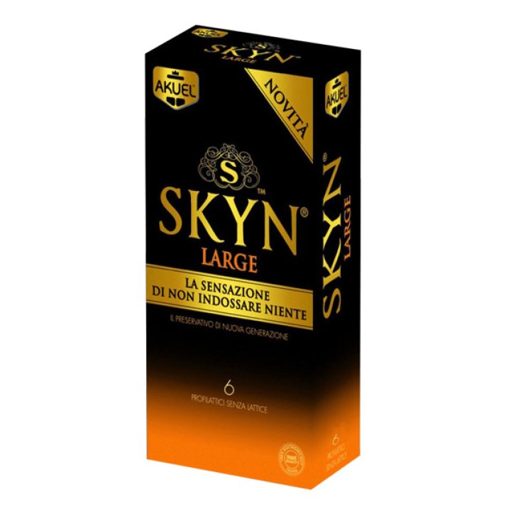 Akuel Skyn Large Profilattici Senza Lattice 6 Pezzi - Nova Argentia Srl Ind. Farm