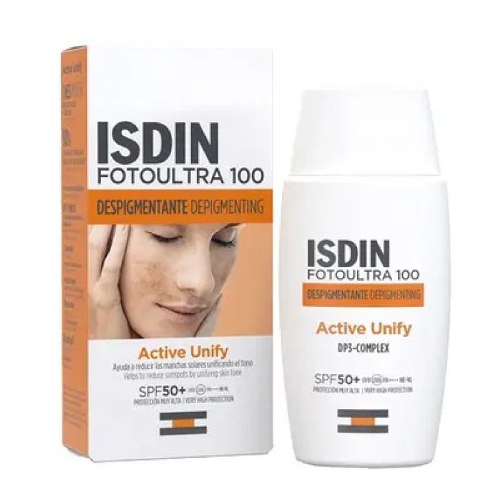 Active Unify SPF50+ Fotoprotettore Viso con Azione Depigmentante 50ml - ISDIN