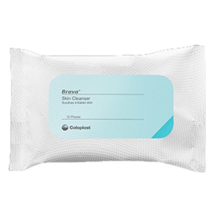 Brava Salviette Detergenti con Provitamina B5 15 Pezzi - Coloplast