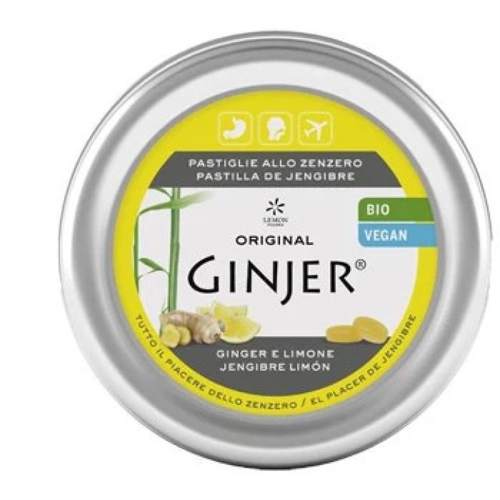 Lemon Pharma Pastiglie Zenzero e Limone per Benessere Digestivo e Vie Respiratorie 50 g - DI-VA Lemon Pharma Pastiglie Zenzero e Limone per Benessere Digestivo e Vie Respiratorie 50 g - DI-VA