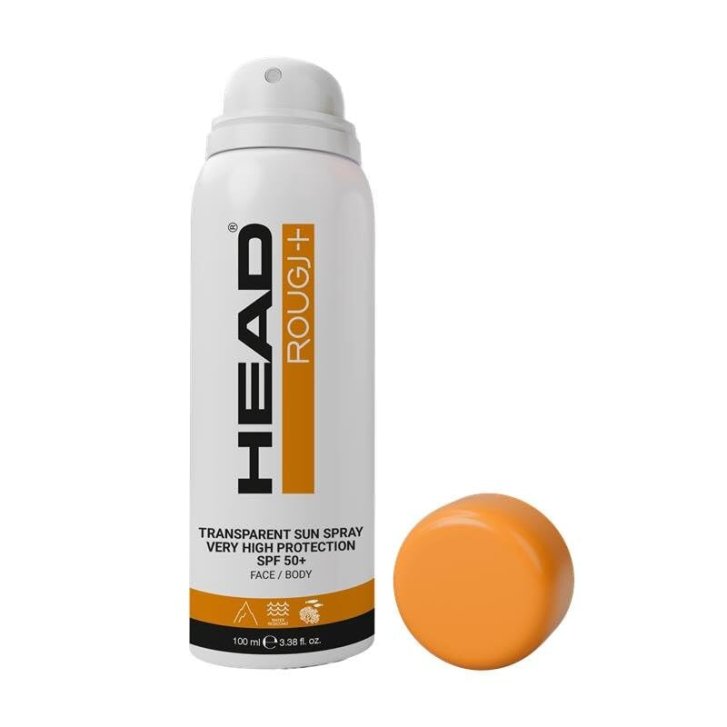 Rougj Head Spray Solare Trasparente SPF50+ per Viso Corpo e Cuoio Capelluto 100 ml - Rougj Group