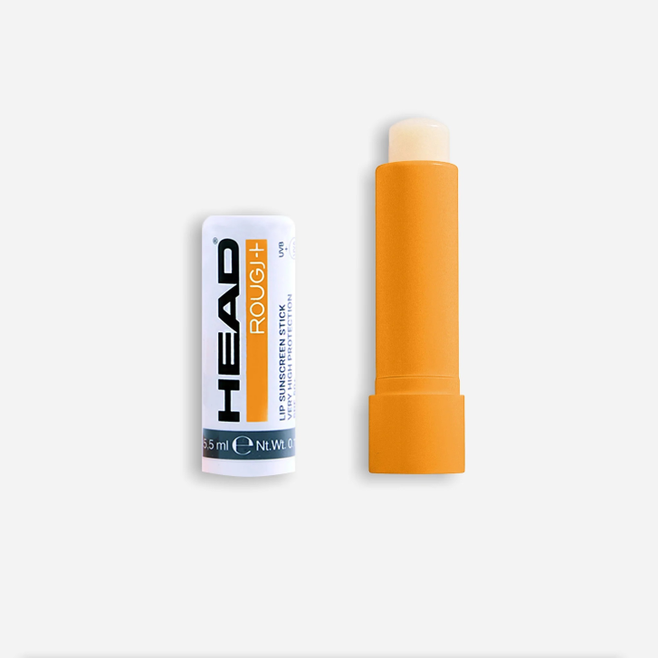 Rougj Head Stick Solare Labbra SPF 50+ Resistente All\'acqua Senza Profumo 5,5 ml - Rougj