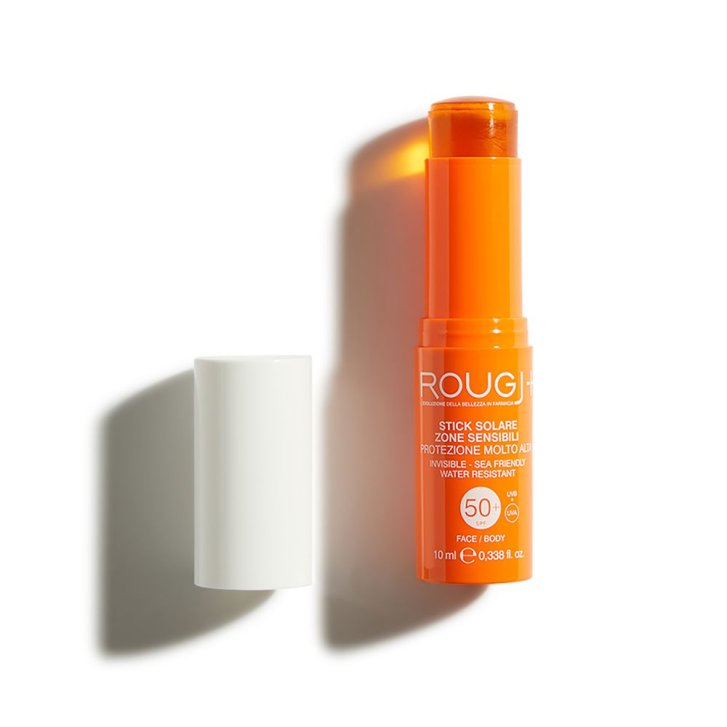 Rougj Stick Solare Spf50+ per Zone Sensibili 9 Ml - Rougj