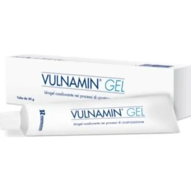 Vulnamin Gel Medicazione Interattiva con Aminoacidi e Sodio Ialuronato 50 g - Professional Dietetics SpA