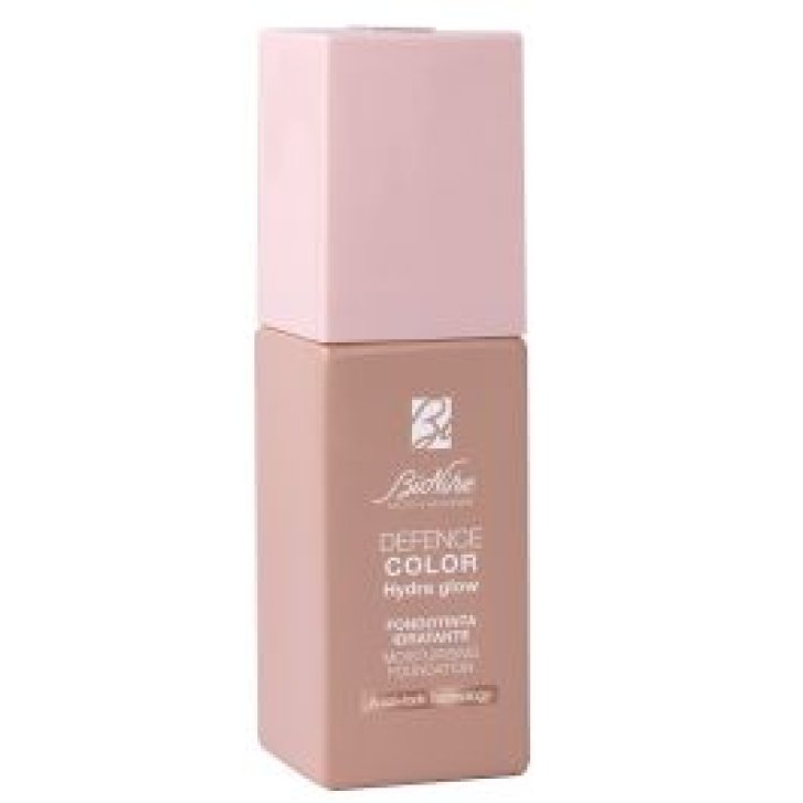 Defence Color Hydra Glow Fondotinta Idratante con Acido Ialuronico e Niacinamide 30 ml - Bionike