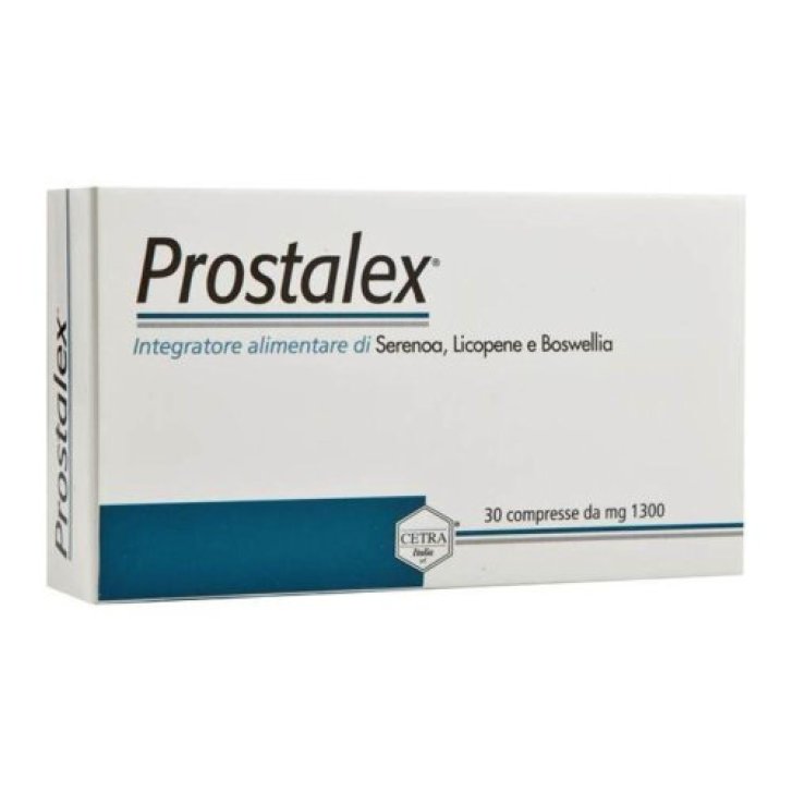 Prostalex Integratore Alimentare per il Benessere della Prostata 30 Compresse - Cetra Italia