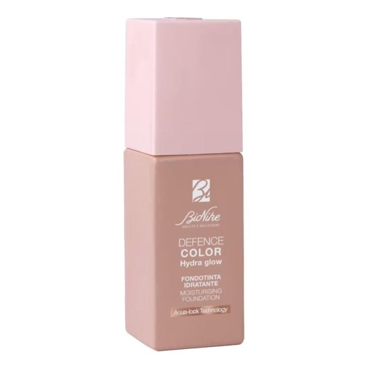 Defence Color Hydra Glow Fondotinta Idratante con Acido Ialuronico e Niacinamide 30 ml - BioNike