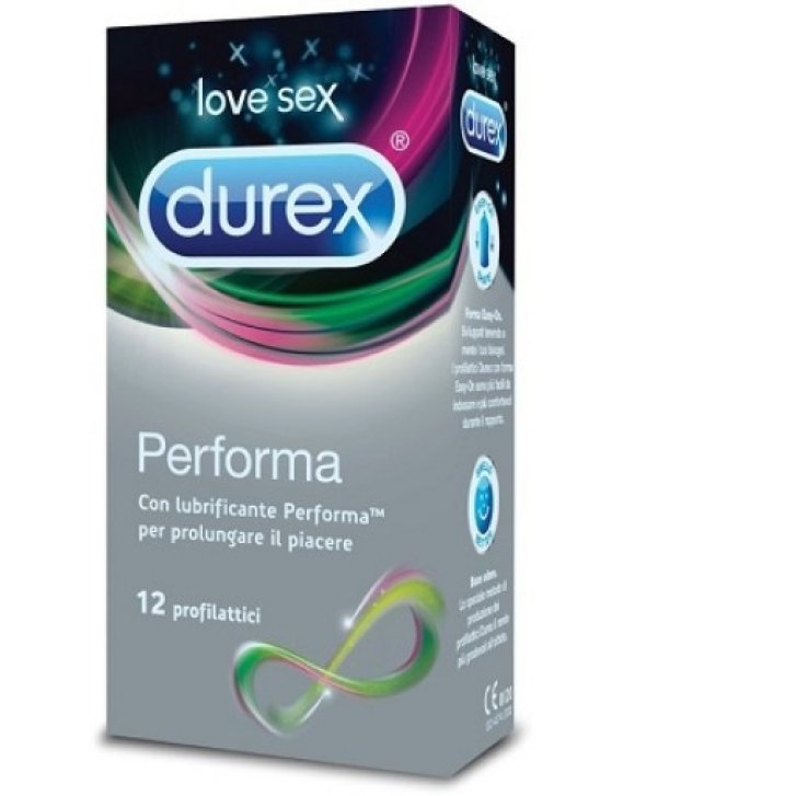 Durex Performa Profilattico Ritardante con Benzocaina 5% 6 Pezzi - Durex Durex Performa Profilattico Ritardante con Benzocaina 5% 6 Pezzi - Durex