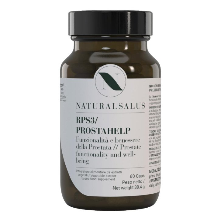 Prostahelp Rps3 Integratore per la Funzionalità della Prostata 60 Capsule - Naturalsalus