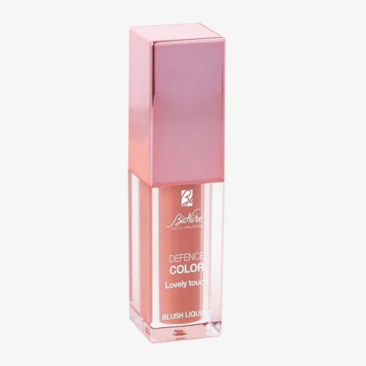 Defence Color Lovely Touch Blush Liquido con Ceramide e Acido Ialuronico 401 Rose - Bionike