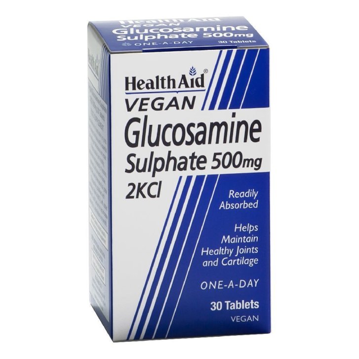 Glucosamina 500mg Integratore per Apparato Scheletrico e Benessere Articolare 30 Compresse - Healthaid Italia Srl Glucosamina 500mg Integratore per Apparato Scheletrico e Benessere Articolare 30 Compresse - Healthaid Italia Srl