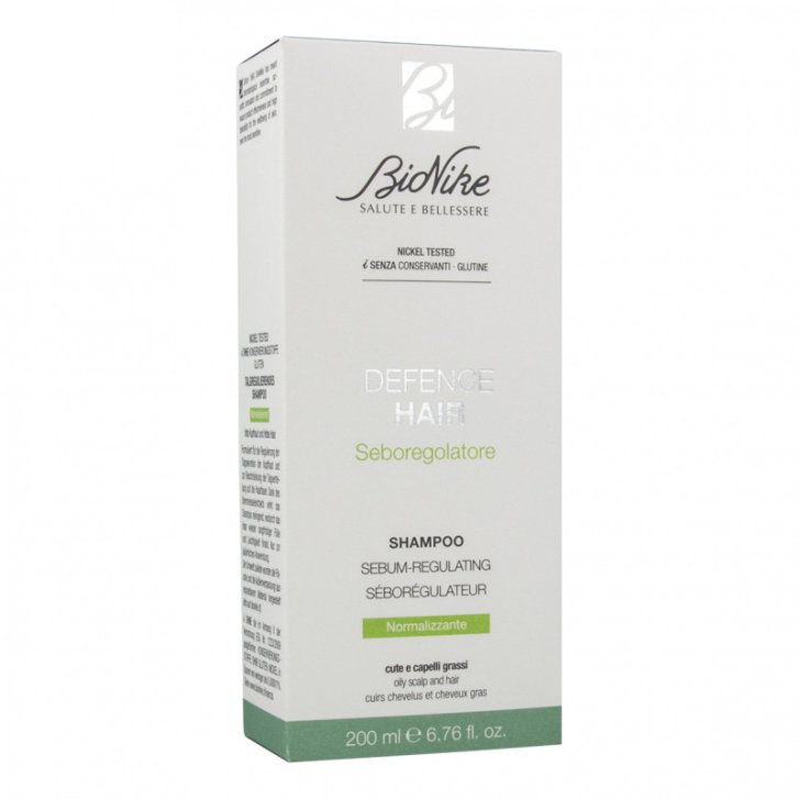 Bionike Defence Hair Shampoo Normalizzante Seboregolatore 200ml - Bionike