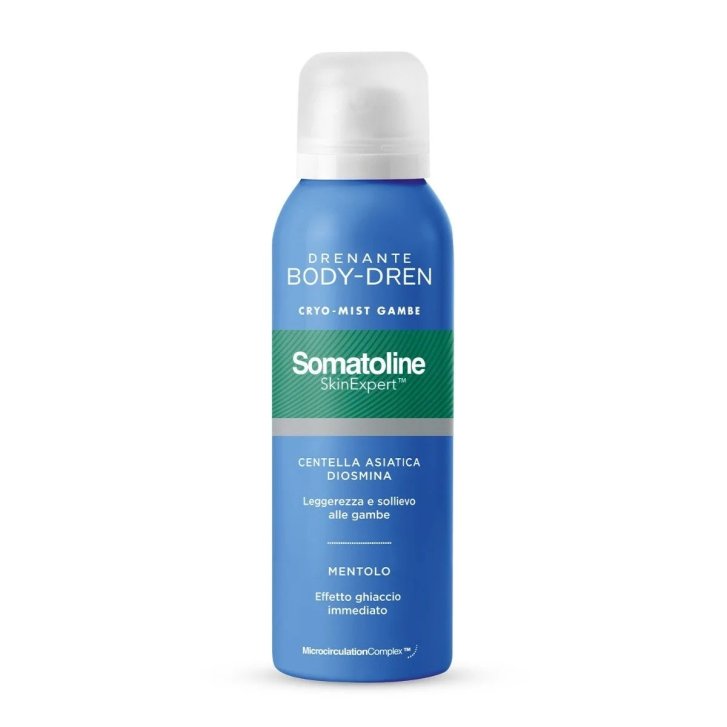 Somatoline Skinexpert Drenante Body-Dren Cryo-Mist Gambe Effetto Freddo 100ml - Somatoline Somatoline Skinexpert Drenante Body-Dren Cryo-Mist Gambe Effetto Freddo 100ml - Somatoline