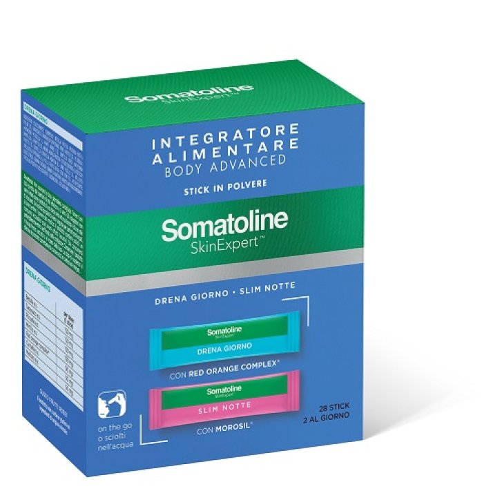 Somatoline SkinExpert Integratore Drenante e Dimagrante Giorno e Notte 28 Stick - Somatoline Somatoline SkinExpert Integratore Drenante e Dimagrante Giorno e Notte 28 Stick - Somatoline