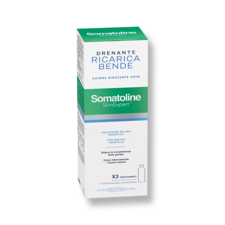 Somatoline Skin Expert Bende Snellenti Drenanti Ricarica 420ml 3 Trattamenti - Somatoline Somatoline Skin Expert Bende Snellenti Drenanti Ricarica 420ml 3 Trattamenti - Somatoline