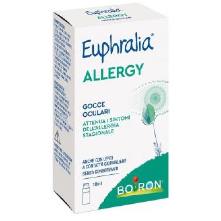 Euphralia Allergy Gocce Oculari con Acido Ialuronico e Vitamina B12 10 ml - Boiron