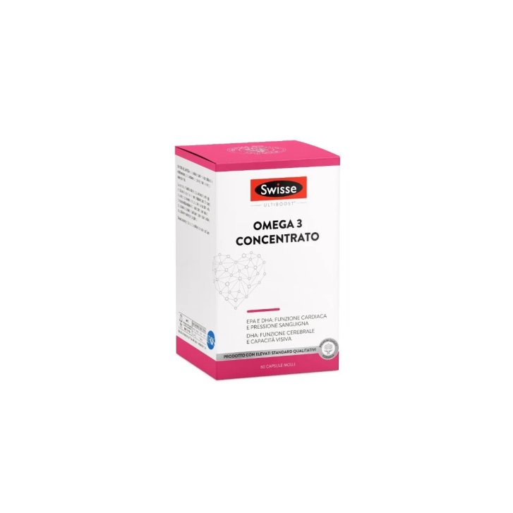 Swisse Omega 3 Concentrato Integratore con EPA e DHA 60 Capsule - Swisse Swisse Omega 3 Concentrato Integratore con EPA e DHA 60 Capsule - Swisse