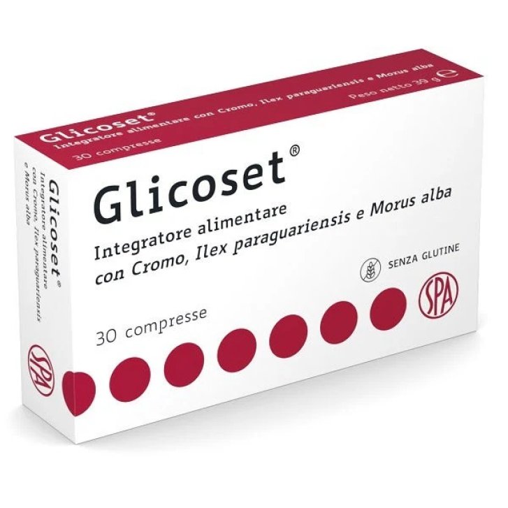 Glicoset Integratore per il Controllo della Glicemia con Morus Alba e Ilex Paraguariensis 30 Compresse - SPA (SOC.PRO.ANTIBIOTICI) SpA