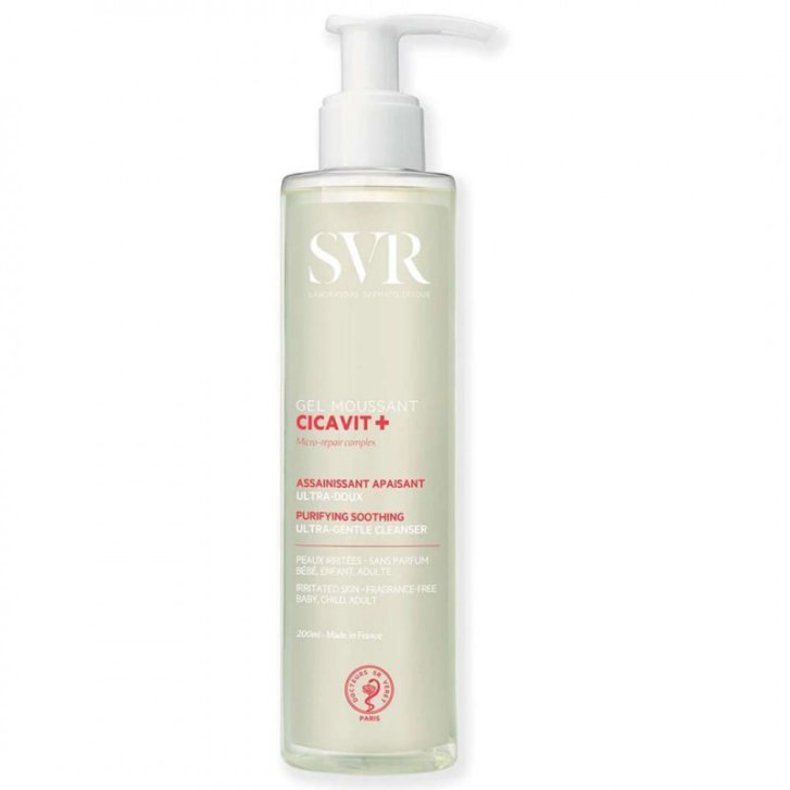 Cicavit+ Gel Moussant Detergente Lenitivo Ultra Delicato 200 ml - SVR Cicavit+ Gel Moussant Detergente Lenitivo Ultra Delicato 200 ml - SVR