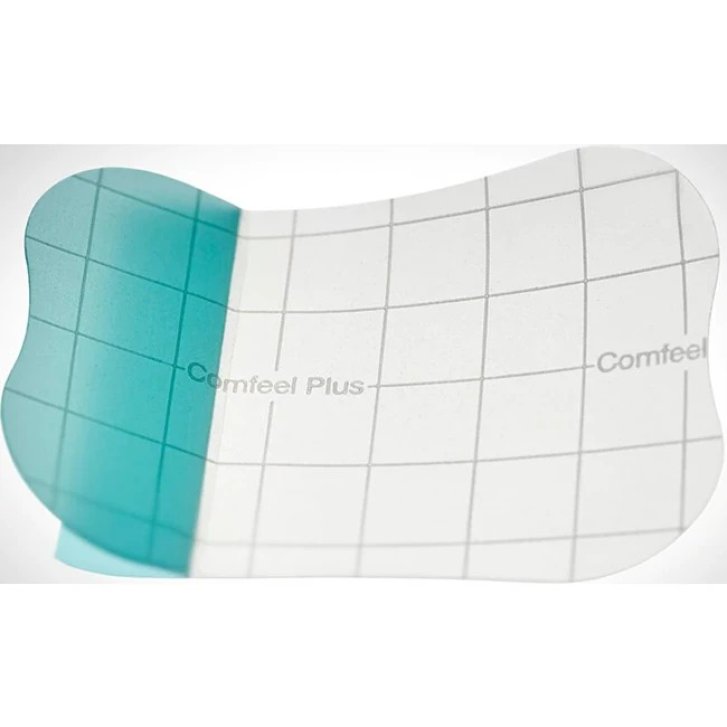 Comfeel Plus Trasparente Medicazione Idrocolloidale 5x7 cm 10 Pezzi - Coloplast