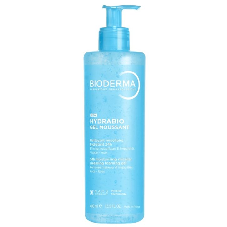 Hydrabio Gel Moussant Detergente Micellare Idratante 24h 400ml - BIODERMA ITALIA Srl