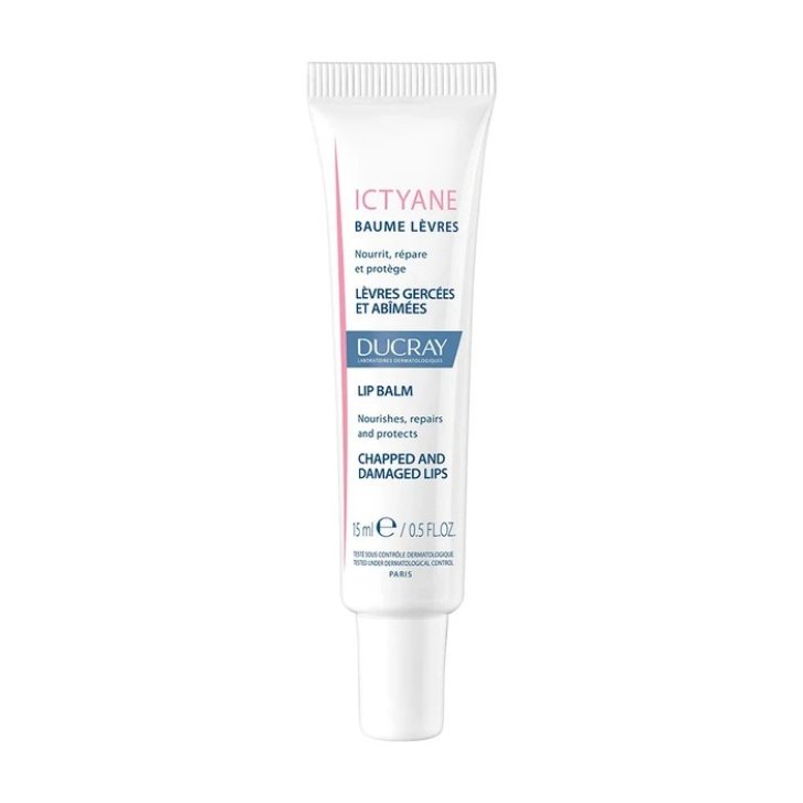 Ictyane Balsamo Labbra Nutriente Riparatore per Labbra Secche 15 ml - Ducray
