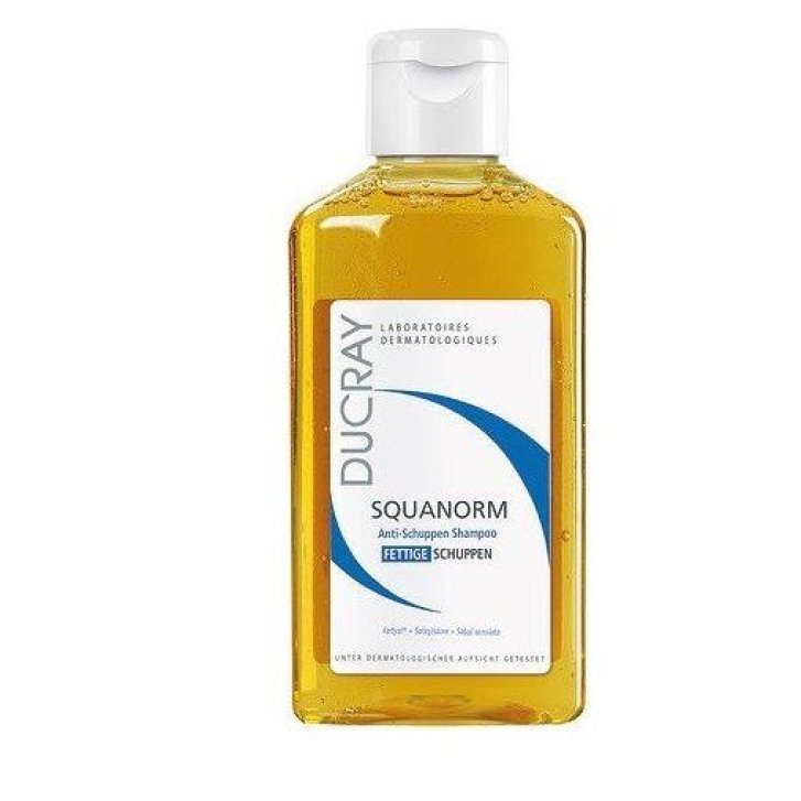 Ducray Squanorm Shampoo Trattante Antiforfora per Capelli Grassi 200ml - Ducray