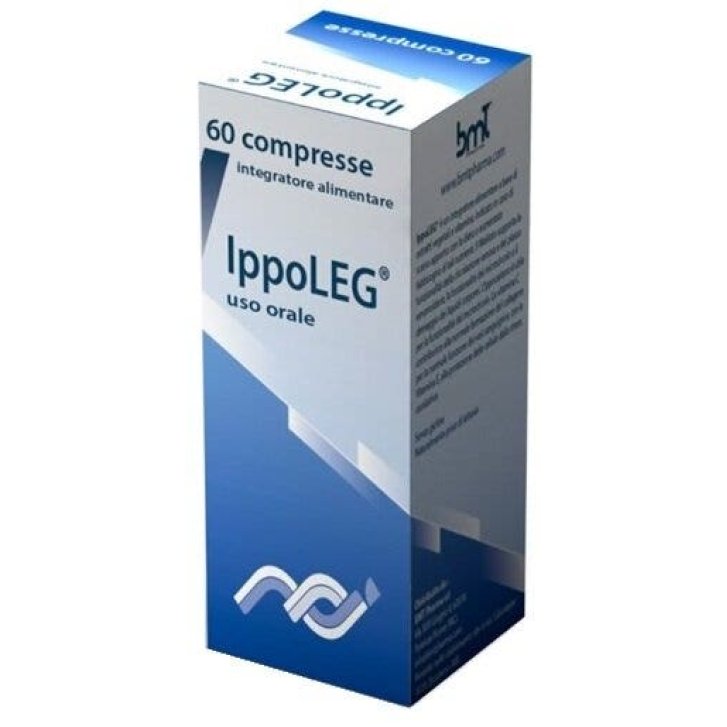 Ippoleg Integratore per la Circolazione Venosa e Microcircolo 60 Compresse - BMT Pharma Ippoleg Integratore per la Circolazione Venosa e Microcircolo 60 Compresse - BMT Pharma