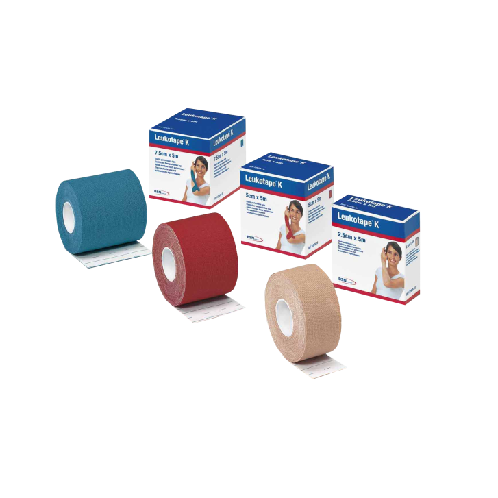 Leukotape K Benda Adesiva per Taping Fisioterapico 7,5 cm x 5 m Blu - Essity Italy SpA Leukotape K Benda Adesiva per Taping Fisioterapico 7,5 cm x 5 m Blu - Essity Italy SpA