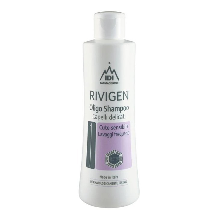 Rivigen Oligo Shampoo per Capelli Delicati con Oligoelementi Marini 200 ml - IDI