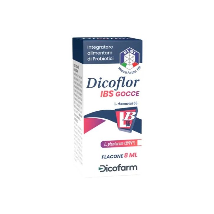 Dicoflor Ibs Gocce Integratore per Flora Intestinale 8 ml - Dicofarm