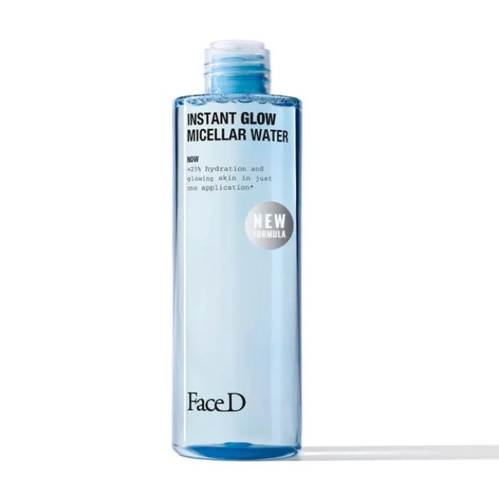 Face D Acqua Micellare Struccante e Idratante con Acido Ialuronico e Vitamina C 400 ml - Face D Face D Acqua Micellare Struccante e Idratante con Acido Ialuronico e Vitamina C 400 ml - Face D
