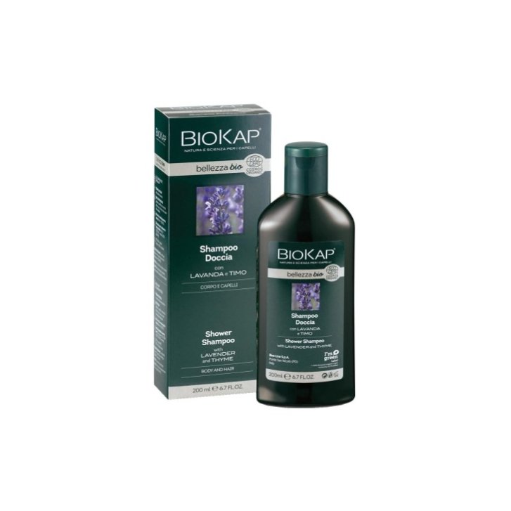 Biokap Bio Shampoo Doccia con Proteine del Grano e Oli Essenziali 200 ml - Bios Line