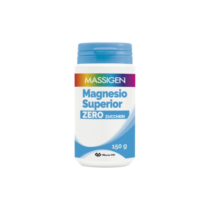 Massigen Magnesio Superior Zero Zuccheri Integratore per Stanchezza e Crampi 150 g - Massigen