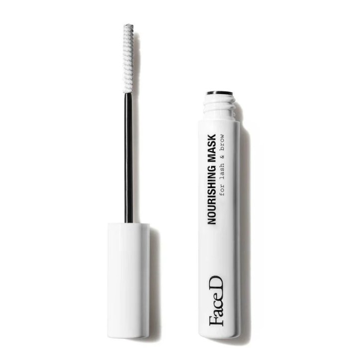 Face D Maschera Nutriente per Ciglia e Sopracciglia con Acido Ialuronico e Olio di Cotone 8 ml - Face D