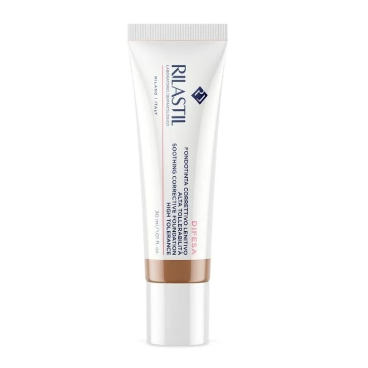 Rilastil Difesa Fondotinta Correttivo Lenitivo Anti-Rossore 30 ml - Rilastil