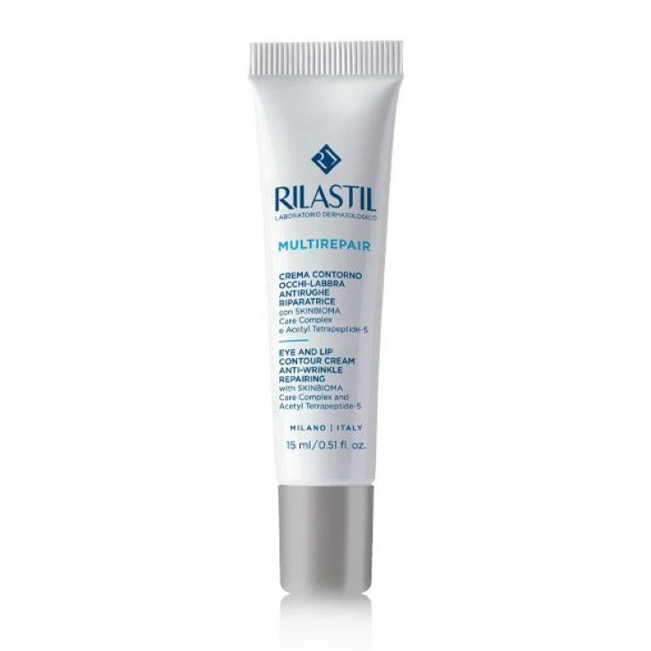 Rilastil Multirepair Crema Contorno Occhi e Labbra Antirughe Riparatrice 15 ml - Rilastil Rilastil Multirepair Crema Contorno Occhi e Labbra Antirughe Riparatrice 15 ml - Rilastil