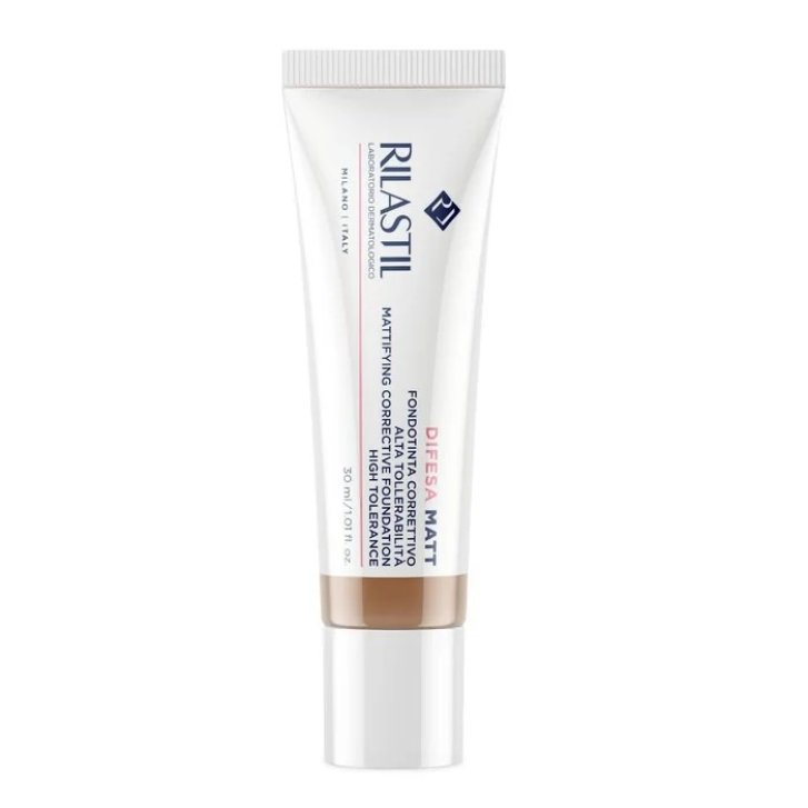 Rilastil Difesa Fondotinta Correttivo Matt con Niacinamide e Zinco PCA 30ml - Rilastil
