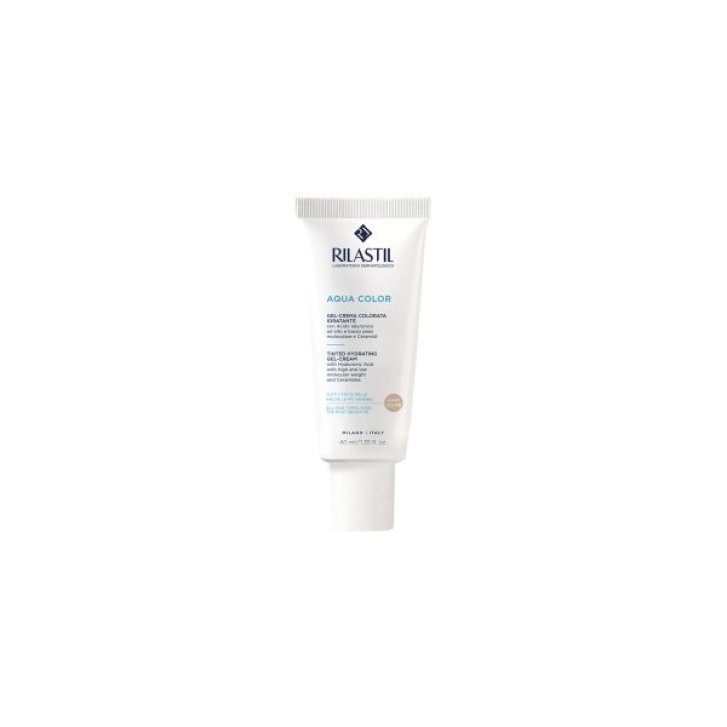 Rilastil Aqua Color Gel Crema Colorata Idratante Medium 40 ml - Rilastil Rilastil Aqua Color Gel Crema Colorata Idratante Medium 40 ml - Rilastil