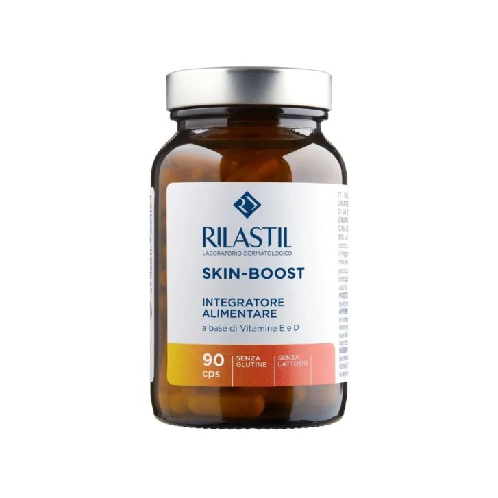 Rilastil Skin-Boost Integratore Antiossidante con Vitamina E e D 90 Capsule - Rilastil