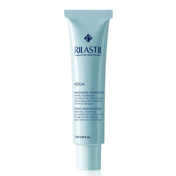 Rilastil Aqua Maschera Idratante Intensiva con Acido Ialuronico e Ceramidi 75ml - Rilastil Rilastil Aqua Maschera Idratante Intensiva con Acido Ialuronico e Ceramidi 75ml - Rilastil