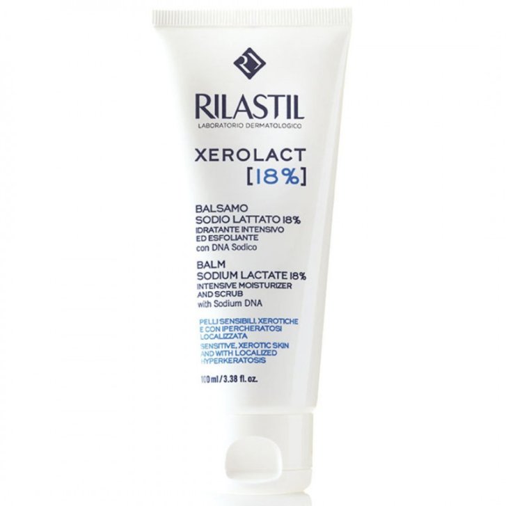 Rilastil Xerolact Balsamo Sodio Lattato 18% Idratante Esfoliante 100ml - Rilastil