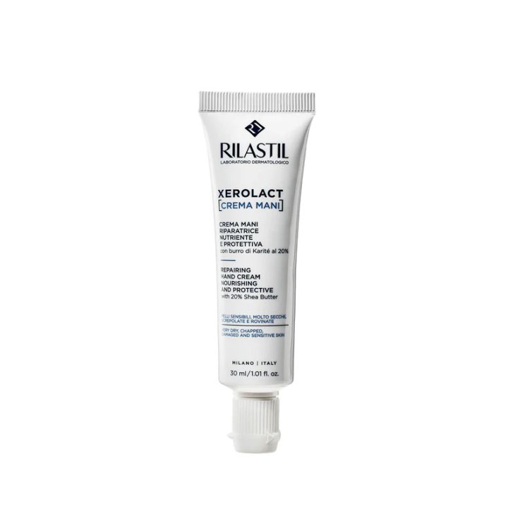 Rilastil Xerolact Crema Mani Nutriente e Protettiva con Burro di Karitè 30ml - Rilastil