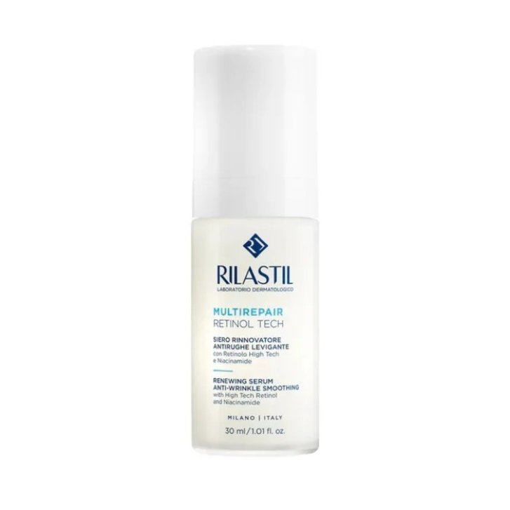 Rilastil Multirepair Retinol Tech Siero Rinnovatore Antirughe con Retinolo e Niacinamide 30ml - Rilastil Rilastil Multirepair Retinol Tech Siero Rinnovatore Antirughe con Retinolo e Niacinamide 30ml - Rilastil