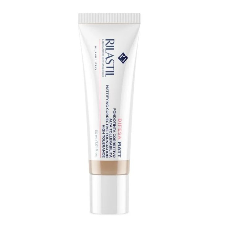 Rilastil Difesa Matt Fondotinta Correttivo con Niacinamide e Zinco PCA 30ml - Rilastil