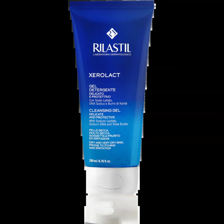 Rilastil Xerolact Detergente Schiumogeno per Pelli Secche e Sensibili 200ml - Rilastil